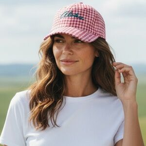 Old Navy Gingham Baseball Cap